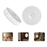 Aplique Luz Led Lampara Noche Sensor Movimiento Pared Usb Re