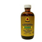 Botella De Vidrio De Aceite De Ricino Negro Jamaicano 4 Oz