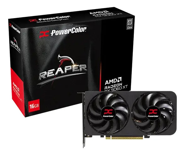 Placa De Video Radeon Powercolor Rx 9060 Xt 16gb G