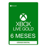 Xbox Live Gold 6 Meses Garantizados