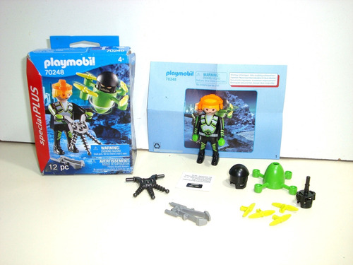 Playmobil Special Plus 70248 Agente Dron Caja Abierta Leer