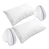 Set X4: 2 Almohadas Ultrasonido + 2 Almohadas Apoyo Piernas