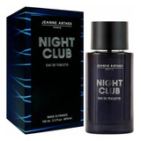 Jeanne Arthes Paris Perfume Hombre Night Club Edt 100ml