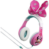 Audífonos Minnie Mouse Auriculares Con Diadema Para Niñas