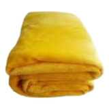 Cobija Unifaz Cama Semidoble Amarillo
