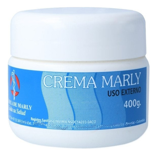 Crema Marly Antiescaras Frasco 400g - g a $215