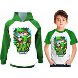 Blusa Moletom Robin Hood Gamer Youtuber + Camiseta