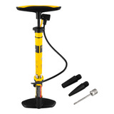 Bomba Ar Manual Profissional Encher Pneu Bicicleta Vonder Cor Amarelo