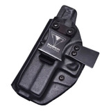 Coldre Kydex Magnum Velado Taurus Ts9 Preto - Canhoto