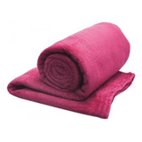 Kit 3 Cobertor Manta Fleece Casal Lisa Macia 1,80 X 2,20