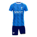 Kit Uniforme Infantil Futebol Camisa E Shorts Times Europa