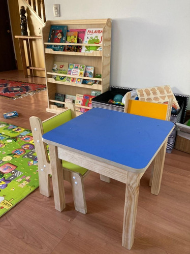 Mesa Y Silla Para Niños Entre 3 A 7 Años