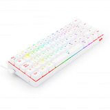 Teclado Redragon Gamer Mecanico Dragonborn K630rgb-sp Brown Swich Español Iluminación Rgb Blanco Usb