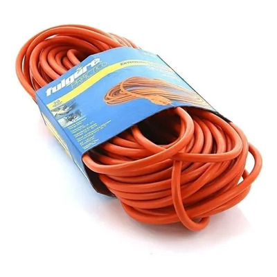 Extensión Eléctrica Uso Rudo Fulgore 30m 3 Tomas 14AWG 15A | Envío gratis