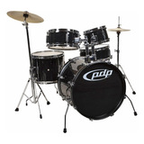 Pacific Tambores Pdjr18ktcb 5-piece Set De Carga