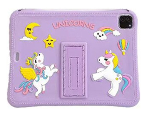 Funda De Tableta De Dibujos Animados De Unicornio Para iPad