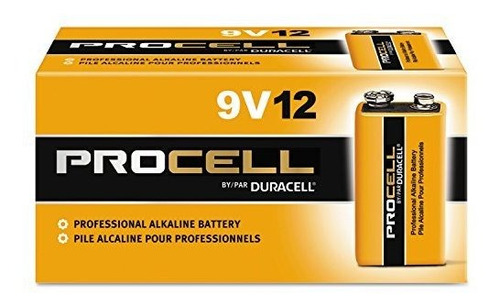 Baterías Alcalinas Dupc1604bkd Procell De 9 V (12 Unidades)