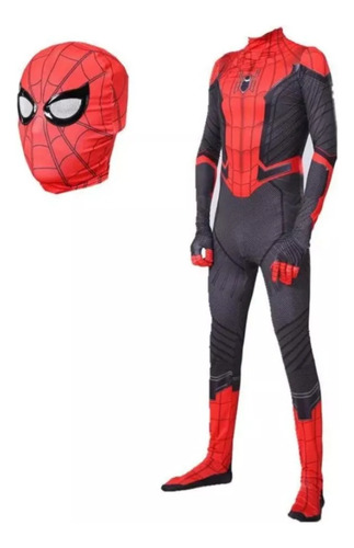 Mono De Spiderman Far From Home Disfraz Con Máscara Cosplay Para Niños/adultos Traje De Halloween
