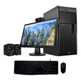 Pc Cpu Intel 8gb Ram Ssd 240gb Monitor Tec Mou Bocinas Webca