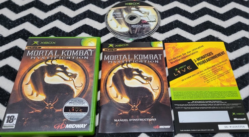 Jogo Mortal Kombat Mystification Xbox Clássico