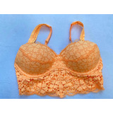 Pink Victorias Secret Brasier No Broche/varilla Usado Small