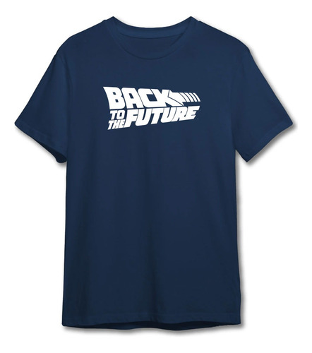 Remera Back To The Future Azul