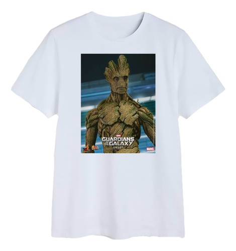 Polera Groot 2 Guardianes De La Galaxia Unisex Algodon