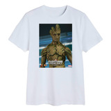 Polera Groot 2 Guardianes De La Galaxia Unisex Algodon