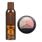 Autobronceante Quick Tan + Iluminador Maquillaje Bronceado