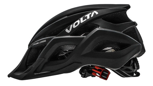 Casco Bicicleta Ciclismo Volta Ventilacion Regulable + Luz