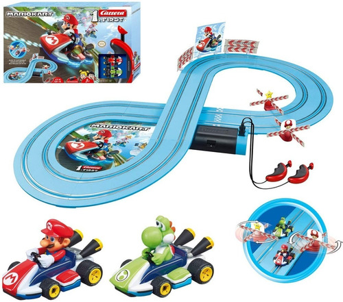 Autopista Mario Kart 8 Rc Pista Electrica Nintendo
