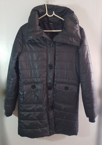 Campera Larga Inflable Impermeable 