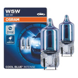 Lampara T10 Posicion Auto W5w Blanco Osram Cool Blue Intense