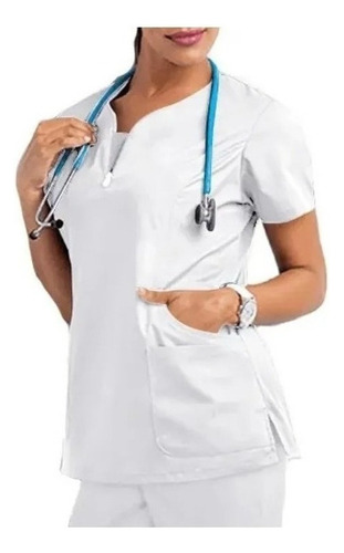 Conjunto De Uniforme Elástico Para Enfermera O Médico