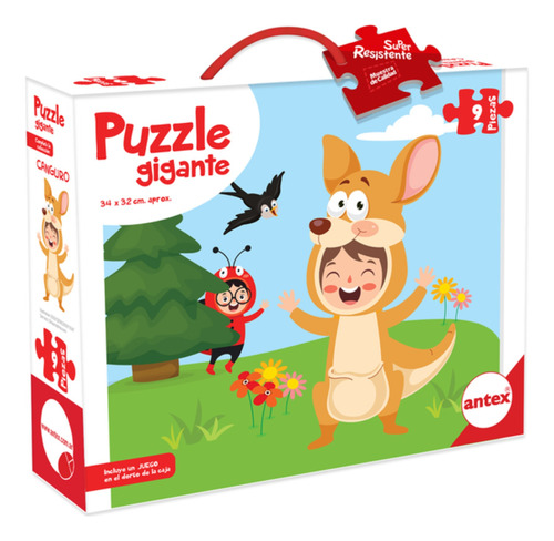 Puzzle Gigante 9 Piezas Niño Disfrazado Antex