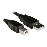 Cabo Usb 1.8 M Para Impressoras Laser Hp Epson Samsung Canon