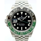 Relógio Rolex Gmt Master 2 Sprite Com Caixa Original