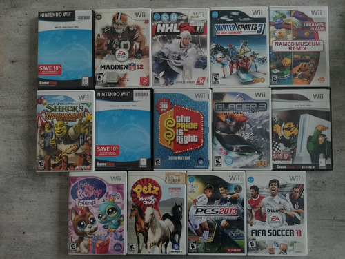Lote 14 Juegos Wii (simpson, The Beatles, Deportes Y Otros) 