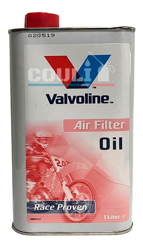 Valvoline Air Filter Oil - Aceite Filtro De Aire - 1l