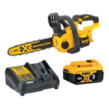 Kit Electrosierra Dewalt Dccs620b+bateria 5ah + Cargador 20v