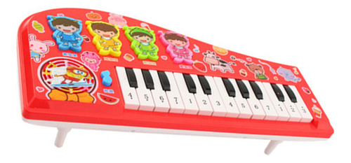 Teclado De Juguete De Piano Para Niños, Dibujos Animados, Mu