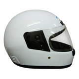 Casco Cerrado Promoto Md-a107 Blanco