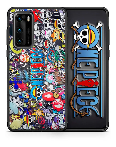 Funda One Piece Stickers Huawei LG Oneplus Pixel Realme Vivo | Meses sin interés
