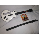 Guitarra Wii Gibson Y Juego Legends Of Rock Excelente Estado