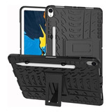 Carcasa Reforzada Con Soporte Para iPad Pro 11 C/ Negro