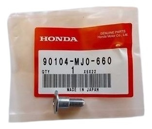 Tornillo Cacha Bajo Asiento Lateral Honda Cbx250 Original