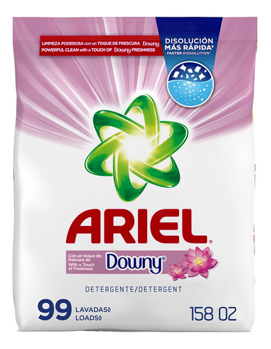 Ariel Detergente En Polvo Para La Ropa, Con Un Toque De Fre.