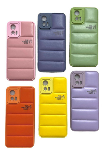 Funda Puffer Para Motorola Moto E20 G200 Edge 30 Neo