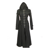 Eretica Ropa Dark-gabardina 7 Ganchos-gotico-rock