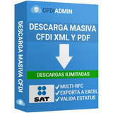 Software Descarga Masiva De Cfdi (xml Y Pdf) Multi-rfc